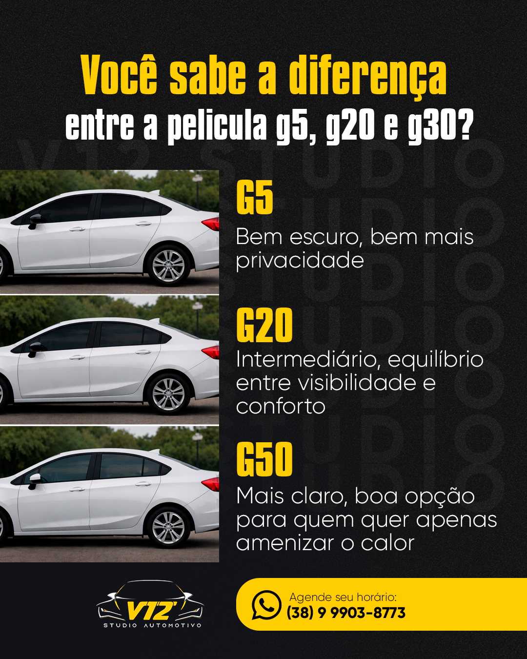 Películas G5, G20 e G30